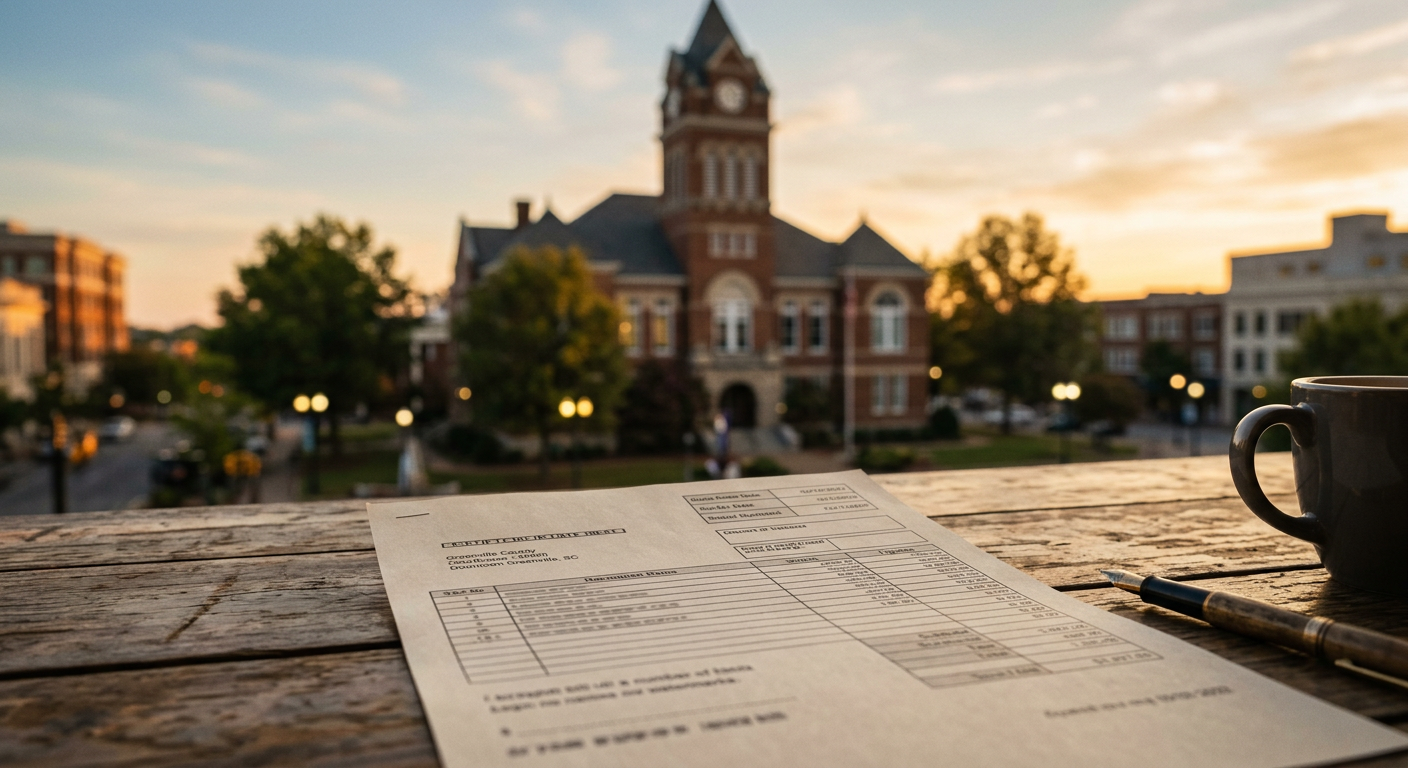 Greenville County SC Property Taxes 2026: What Upstate Buyers Need